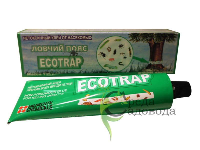 Клей ловчий пояс от насекомых Ecotrap 135 гр